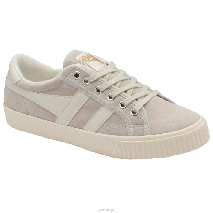 ayakkabı Z2PF676 kadınlar Gola klasik tenis mark cox süet spor ayakkabı Beyaz kapalı